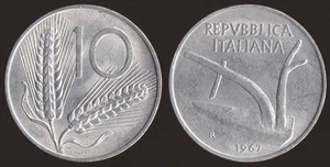 10 LIRE 1967 ITALIA - Picture 1 of 1