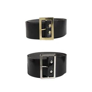 Christmas Santa Belt Waist Belt 1.9'' Wide Metal Buckle Costume Belt for - Picture 1 of 15