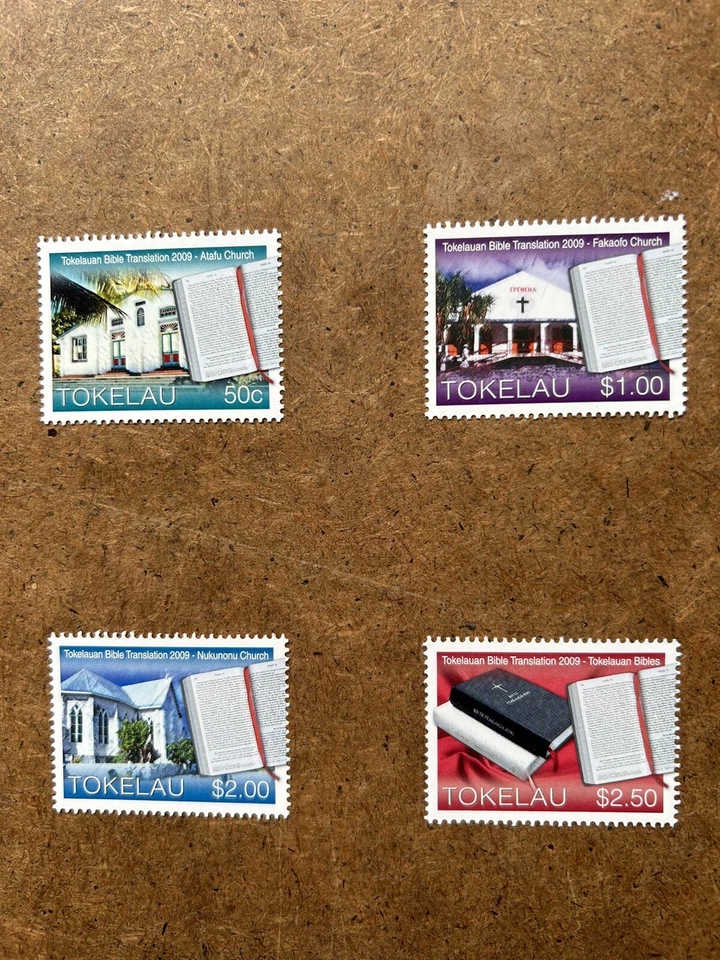 Tokelau Islands 2010, Tokelauan Bible Translations, 4v, SG415-418. MNH - Image 1 of 1