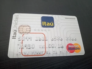 Brasil - Itaú Bank Uniclass - Maestro - Expired Card - Picture 1 of 2