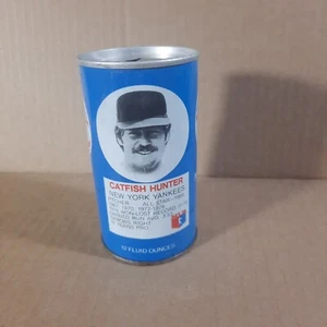 Vintage 70er Royal Crown RC Cola Dose MLB Baseball Catfish Hunter - Bild 1 von 4