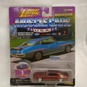 Johnny Lightning 1971 Pontiac GTO Judge Muscle Cars USA 1:64 Diecast rot - Bild 1 von 3