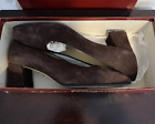 CLASSIQUES ENTIER Brown Leather Suede Classic Pumps Woman's Size 9.5 AA Shoes