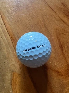 Collectable Richard Mille/Bubba Watson Autographed Titleist pro v 1 Golf Ball - Picture 1 of 4