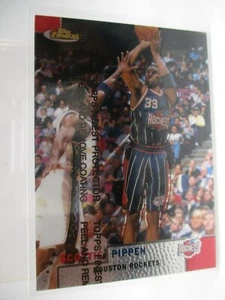 1999-00 Finest #62 Scottie Pippen TRAILBLAZER mit Beschichtung - Bild 1 von 2