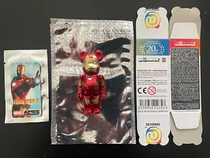 Medicom Bearbrick 100% Series 20 SF IRON MAN 2 MarkVI NOS Rare (Loose) - Picture 1 of 1