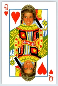 Queen Of Hearts Princess Diana Of Wales Unposted 4x6 Postcard SBP3 - Picture 1 of 2