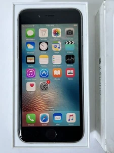 Apple iPhone 6 AT&T 64GB Space Grey A1549 MG4W2LL/A *rare* iOS 9.3.1 Nice READ! - Afbeelding 1 van 14
