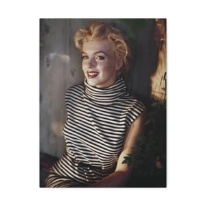 Large 18" x 24" Beautiful Marilyn Monroe Photo Canvas Print Sex Symbol Wall Art - Bild 1 von 8