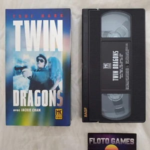 VHS D'Origine FR : Twin Dragons - Jackie Chan - HK Video VOST 1992 - Floto Games - Picture 1 of 3
