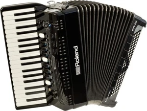 Roland FR-4X BK V-Accordion Japan Piano Accordion FR4X Black 37 Key 120 New - Picture 1 of 5
