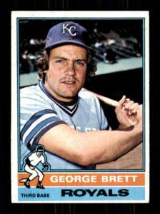 1976 Topps #19 George Brett EXMT+ Royals 514327