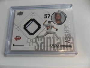 2008 Upper Deck Johan Santana Game Used Jersey Relic Twins - Picture 1 of 2