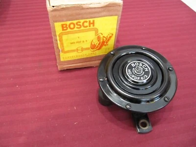 NOS Bosch 6 Volt Horn 1954 date stamped Mercedes Porsche 356 Pre-A - Image 1 of 4