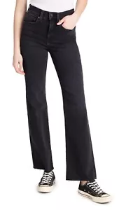 Veronica Beard Jean Women's Leena Bootcut Jeans Washed Onyx Black Size 24 - Picture 1 of 6