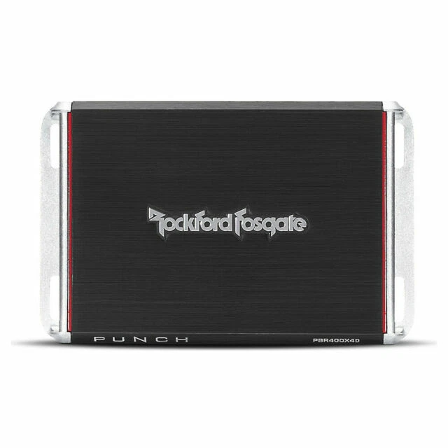 Rockford Fosgate PBR400X4D Punch 400W Full-Range 4-Channel Amplifier
