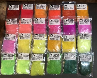 DOBJE CAPILAR LÁSER SENYO'S. TÚ ELIGES COLOR HARELINE FLY TIING DUB, MANUALIDADES  Foto 1 de 4