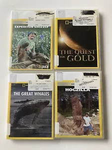 National Geographic Nature Documentary DVD Lot: Grizzly, Gold, Whales, Hogzilla - Picture 1 of 5