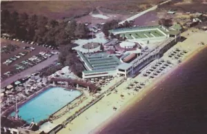 Vista aérea - Westchester Country Club Beach - Manursing Island - RYE, Nueva York - Imagen 1 de 2