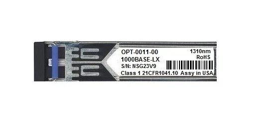F5 Networks OPT-0011-00 F5-UPG-SFPLX-R compatible 1000BASE-LX SFP-LX 1310nm 10km - Image 1 of 1