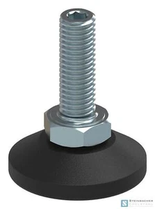 Justierschraube mit Innensechskant, Fuss-Ø 38mm, M10 x 30 | STEINBACHER© - Bild 1 von 3