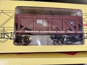 G, Aristocraft Colorado & Southern Coal Hopper Car With Metal Wheels #ART-81402 - Picture 1 of 4