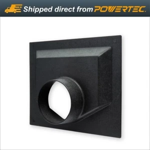 POWERTEC 8-1/2-Inch Jointer Dust Hood Collector - ABS Plastic Fitting (70102) - Picture 1 of 7