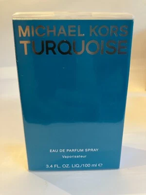 Michael Kors TURQUESA 3,4 oz eau de parfum spray para mujer, 100 % auténtico, sellado, raro Foto 1 de 2