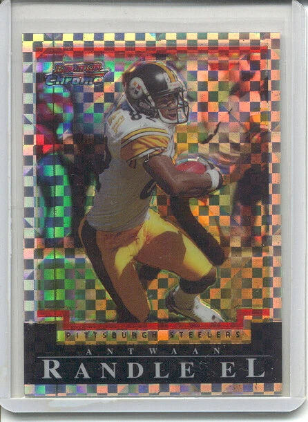 2004 BOWMAN CHROME XFRACTOR #66 - ANTWAAN RANDLE EL #ED 152/250 - Image 1 of 1