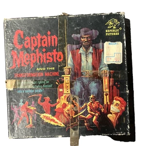 Captain Mephisto Super 8 Film and the Transformation Machine  B/W/Sil not tested - Foto 1 di 12
