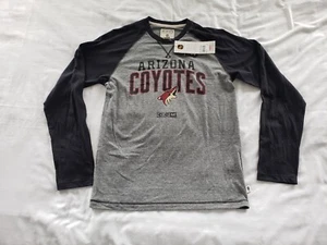 CCM NHL Arizona Coyotes Long Sleeve Crew Mens Medium New Raglan Shirt - Picture 1 of 11