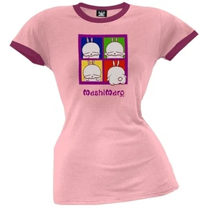 Mashimaro - Pop Art Juniors Ringer T-Shirt - Picture 1 of 1