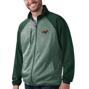 Chaqueta de Pista Minnesota Wild NHL G-III Runners Raglán Cremallera Completa - Imagen 1 de 7