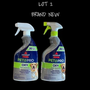 Bissell PET PRO Carpet Rug Upholstery PERMANENT STAIN & ODOR DESTROYER (2-Pack) - Picture 1 of 2