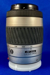 Minolta Maxxum AF 70-210/4.5-5.6 II Silver New Old Stock Beautiful Never Used - Picture 1 of 6