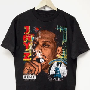 JAY-Z T-SHIRT Vintage Rap Tee Nas Biggie Tupac DMX Kanye Hip Hop Tour Merch 90s y2k - Bild 1 von 3