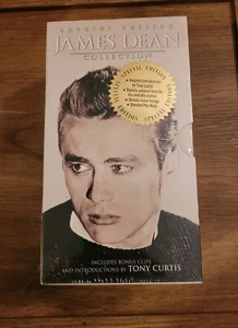 The James Dean Collection (VHS, 3-Tape Set) Special Edition Brand New Sealed - Picture 1 of 6