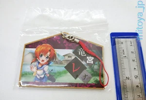 Pachinko Higurashi When They Cry -Sai- Rena Ryugu Ema Keychain Strap Japan - Picture 1 of 1