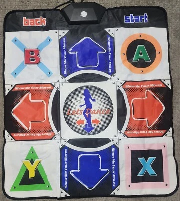 Pelican Universal Dance Pad Mat PS2 Xbox GameCube DDR Revolution Lets Dance  - Image 1 of 3