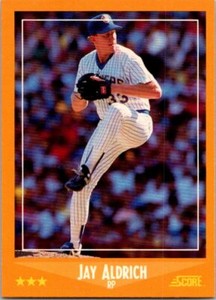 1988 Score Baseball #578 Jay Aldrich