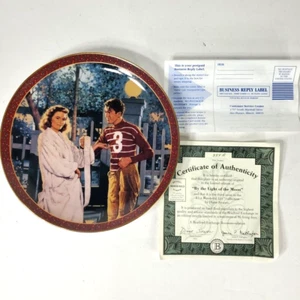 "By the Light of the Moon" It's A Wonderful Life Bradford Plate 1995 w/ COA MINT - Picture 1 of 5