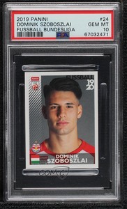 2019-20 Fussball Austrian Bundesliga Album Stickers Dominik Szoboszlai Rookie RC