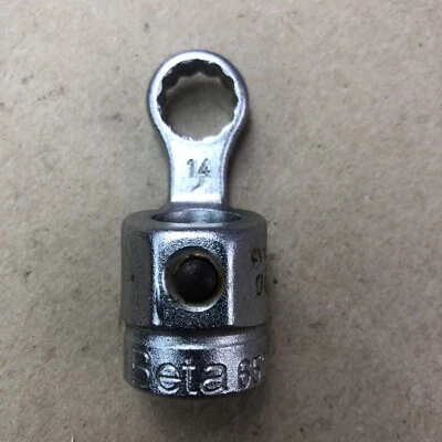 Herramientas Beta 652 de 14 mm, extremo de caja, llave de anillo para barras de torsión Foto 1 de 4