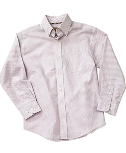 Class Club Gold Label Boy's Button Up Long Sleeve Dress Shirt 100% Cotton Size 6 - Picture 1 of 3
