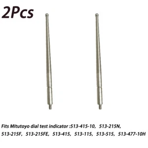 2Pcs Contact Points Dial Test Indicator2mm Carbide Ball Tips Mitutoyo 513-215N - Picture 1 of 9