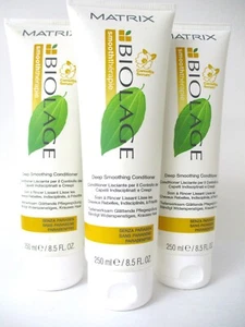 Biolage von Matrix Smooth Therapie Tiefenglättende Spülung 8,5 Oz. 3er Pack - Bild 1 von 2