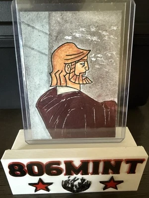 2024 Topps Star Wars Artist Signature Sketch Card Mongola Das Obi-Wan Kenobi 1/1 - Image 1 of 2