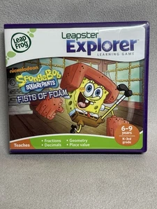 Spongebob Squarepants FISTS OF FOAM - LEAPFROG LEAPSTER EXPLORER Leappad - Picture 1 of 4