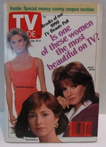 TV Guide Aug 1990 TVs Most Beautiful Women, Dan Lauria, Philly Edition - Bild 1 von 1