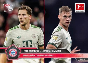 Topps NOW Bundesliga 2025/2026 - Card 031 - Kimmich + Goretzka - Bayern Munich - Imagen 1 de 1